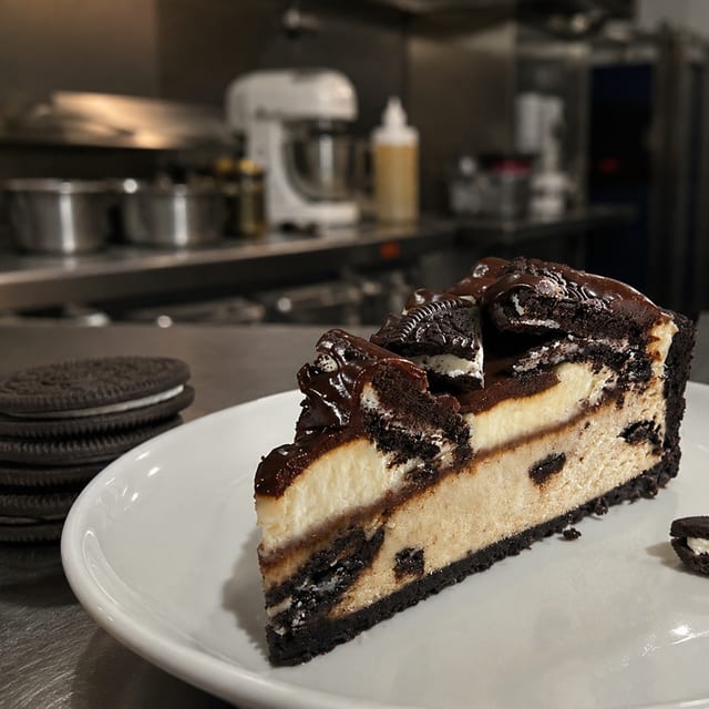 Oreo Cheesecake.
