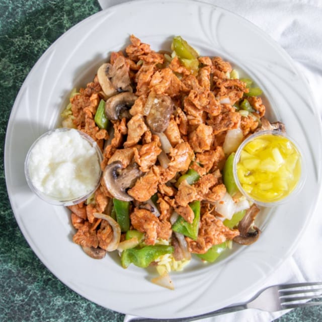 Chicken Over Rice.