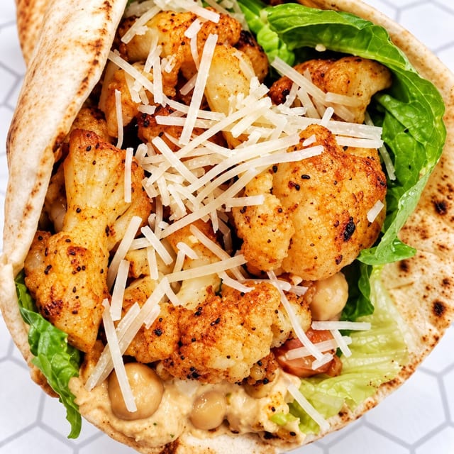 Cauliflower Pita.
