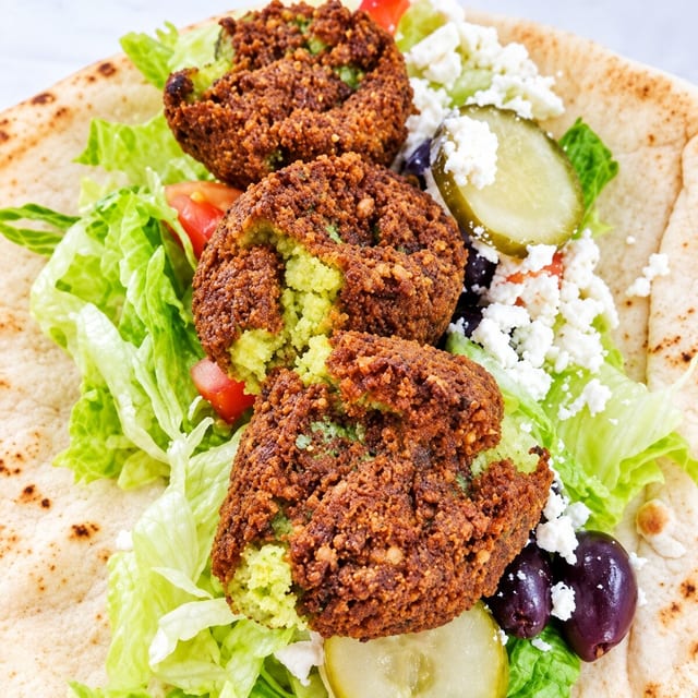 Pita Falafel.