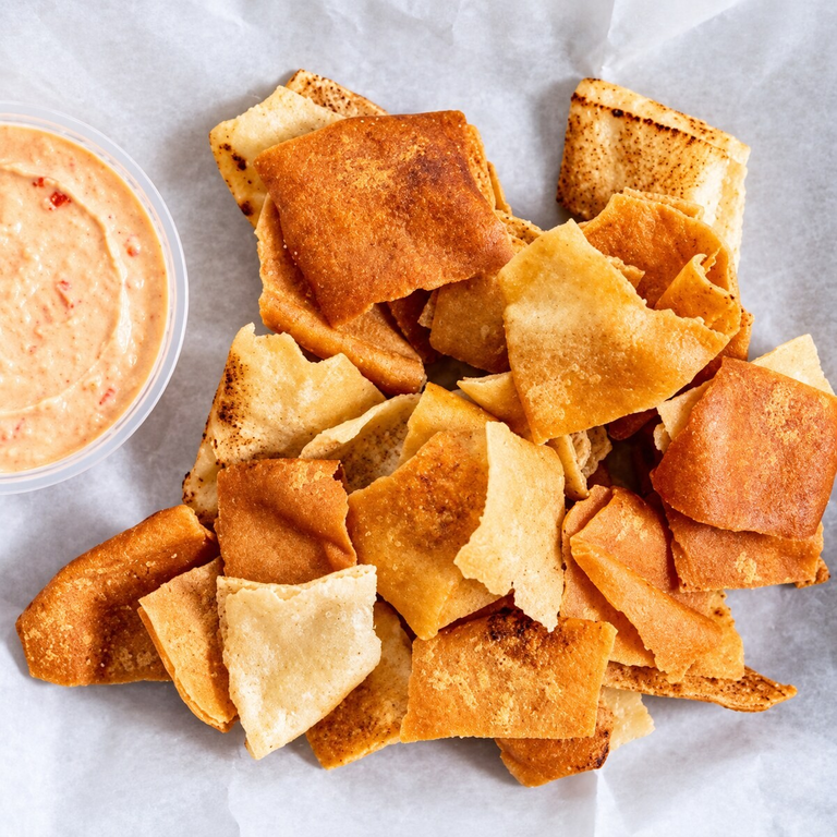 Savor Our Pita Chips